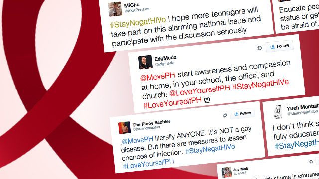 #StayNegatHIVe: Netizens show support for HIV/AIDS advocacy
