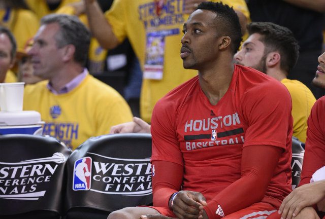 Rockets center Dwight Howard hopes to play in game two