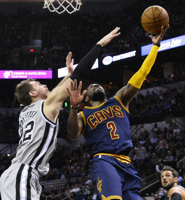 WATCH: Irving drops career-high vs defending champs Spurs