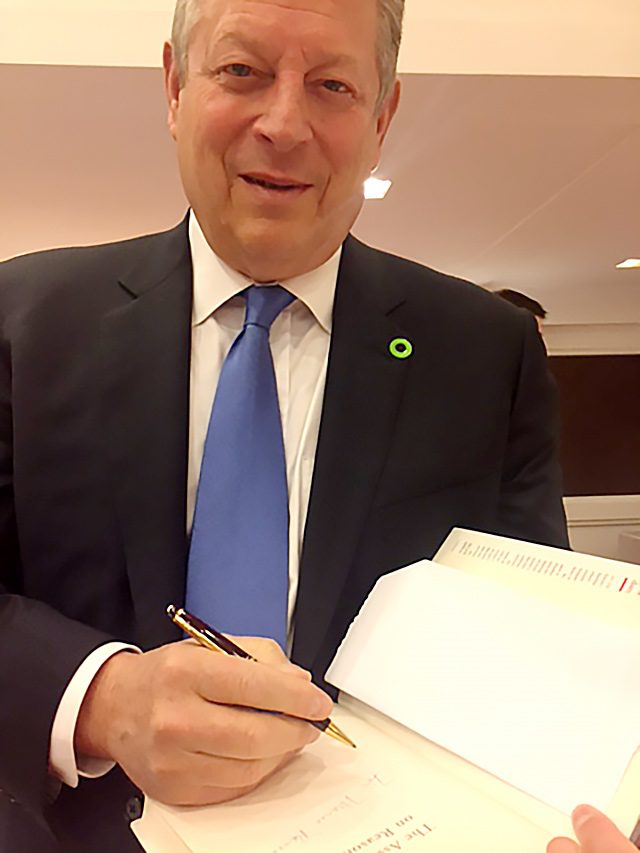 BEST-SELLING AUTHOR. Al Gore is a best-selling author with books like Earth in the Balance, The Assault on Reason, and An Inconvenient Truth, which was turned into an Oscar-winning documentary 