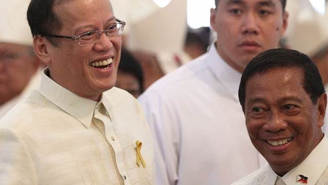 'TRUST, CONFIDENCE.' Is the president distancing himself from the vice president? File photo from Malacañang Photo Bureau