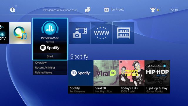 Sony and Spotify’s PlayStation Music going live