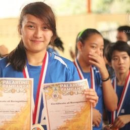 Lizares, Camposano MVP in Palaro Volleyball Secondary