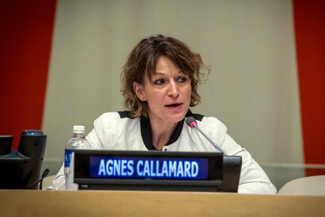 U.N.’s Callamard: ‘We must go on offensive’ vs EJKs, attacks on free speech