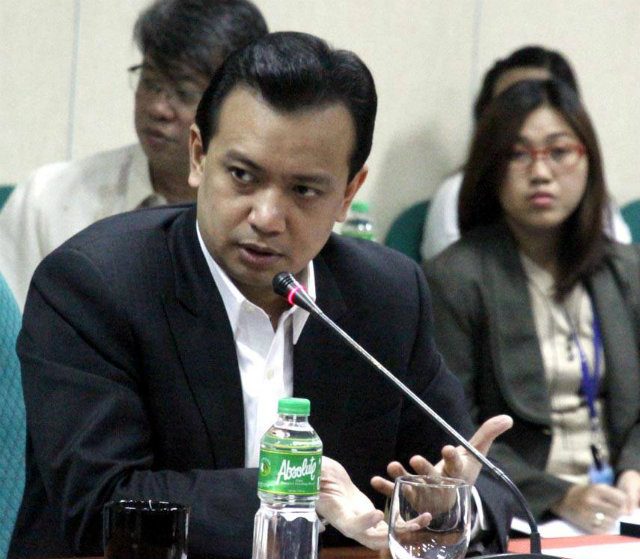 Trillanes: Sources ‘A1’ but must be protected