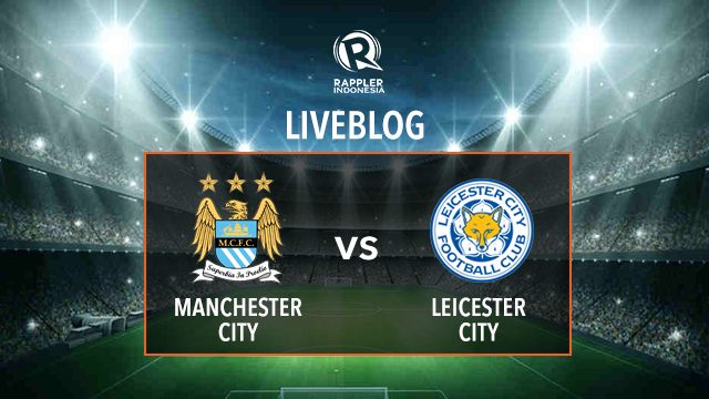 LIVE BLOG: Manchester City vs Leicester City