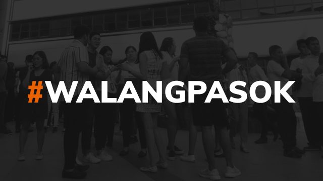 #WalangPasok: Class suspensions, Monday, April 22