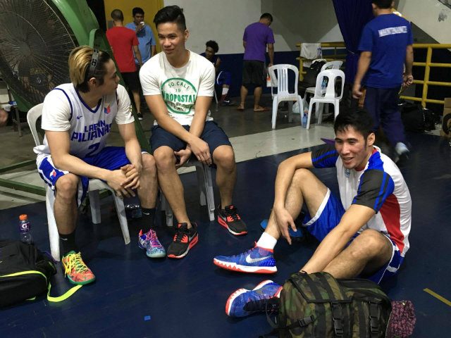 Former FEU star Mac Belo joins Gilas Pilipinas practice