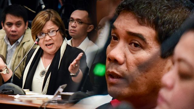 Why De Lima faced Dayan in Senate hearing