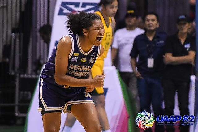 PERFECT. Jack Animam ends her UAAP stint with 5 straight championships and an 80-0 winning streak. Photo from release 