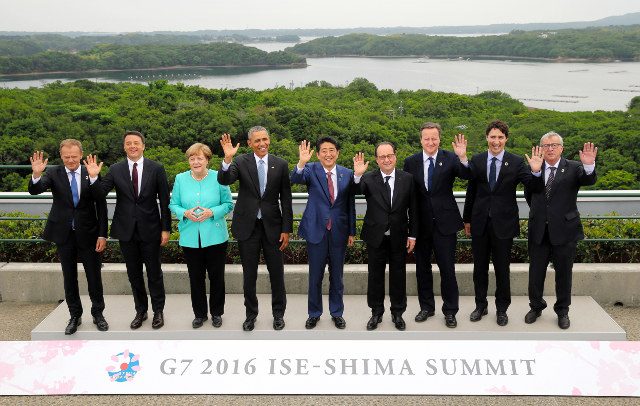 China hits back as G7 talk about economy