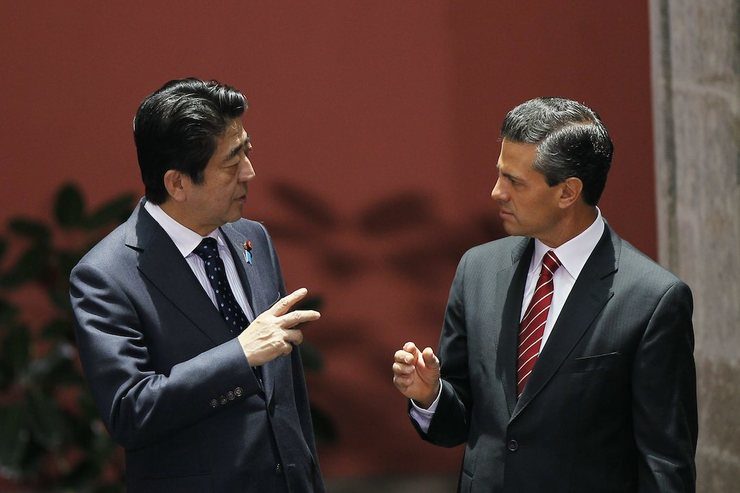 Japanese PM opens LatAm tour with Mexico energy