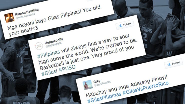 Netizens cheer for Gilas Pilipinas after World Cup elimination