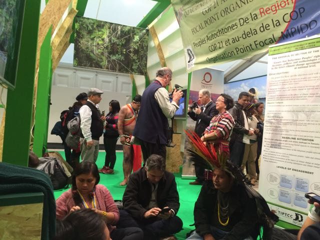 Asia indigenous peoples day at #COP21 in Paris