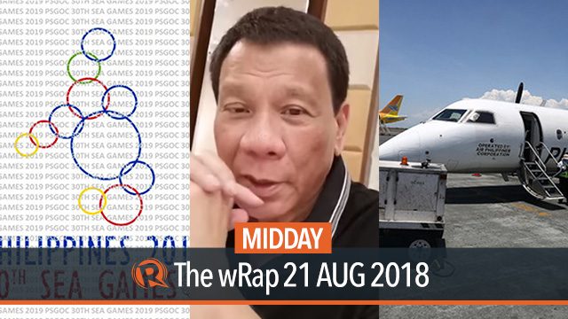 Duterte dispels coma rumors, NAIA flights, SEA Games logo | Midday wRap