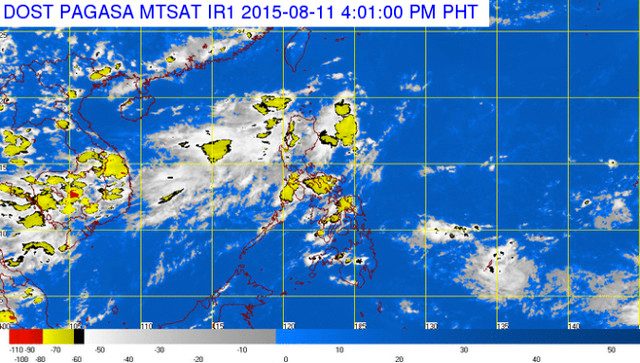 Rainy Wednesday for Ilocos, Bataan, Zambales