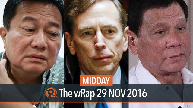 Leila de Lima, Rodrigo Duterte, Donald Trump | Midday wRap