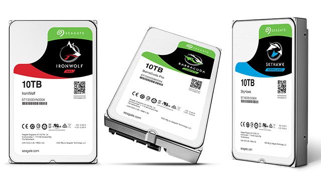 Seagate unveils 10TB hard drive portfolio
