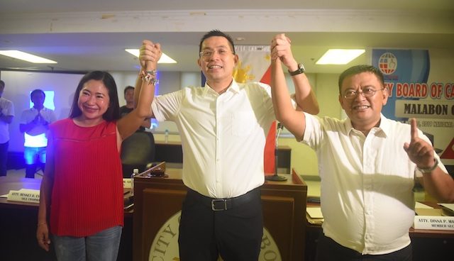 Reelectionist mayor threatened by Duterte with arrest wins in Malabon