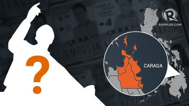 Who is running in Caraga | 2016 Elections