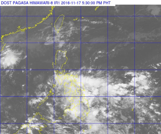 Moderate-occasionally heavy rain in parts of PH on Friday