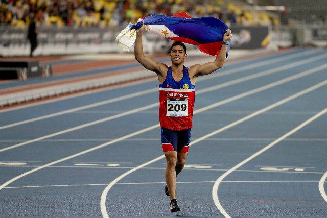Trenten Beram prevails in 200m dash to give PH 10th SEA Games gold