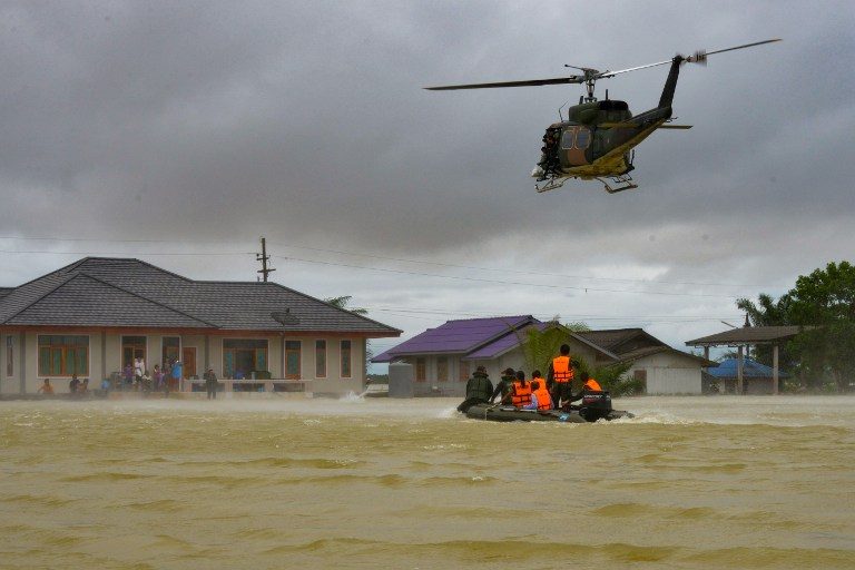 Worst rain ‘in 30 years’ heaps misery on flood-hit Thai south