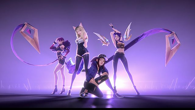League of Legends introduces virtual K-pop girl group K/DA
