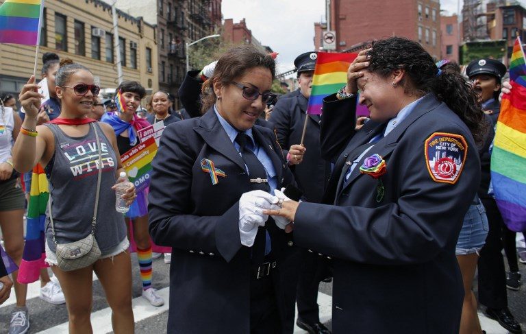 Thousands march and dance in New York’s Gay Pride parade