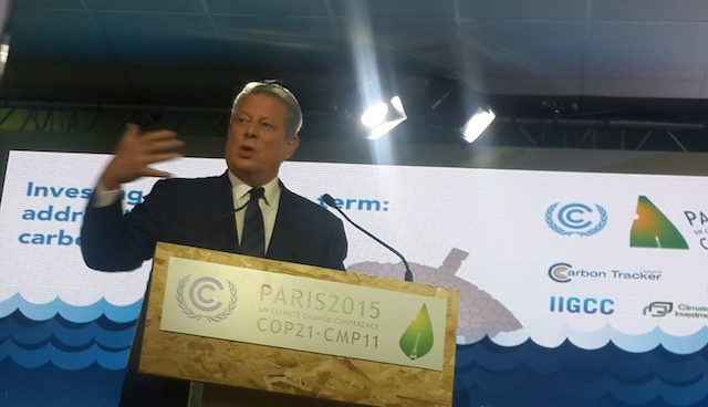 Menyimak Pesona Al Gore di COP 21