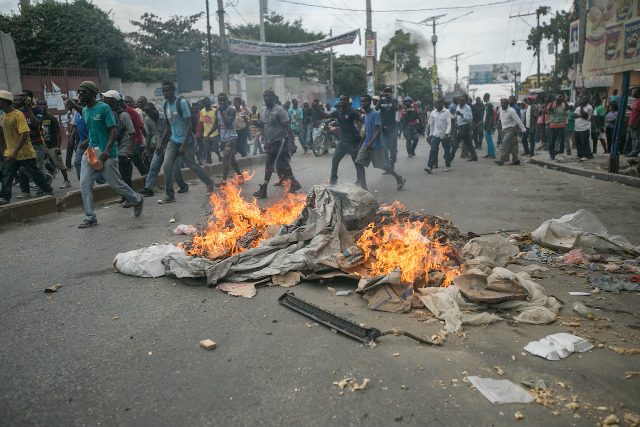 Angry Haitians demand president’s ouster amid vote delay