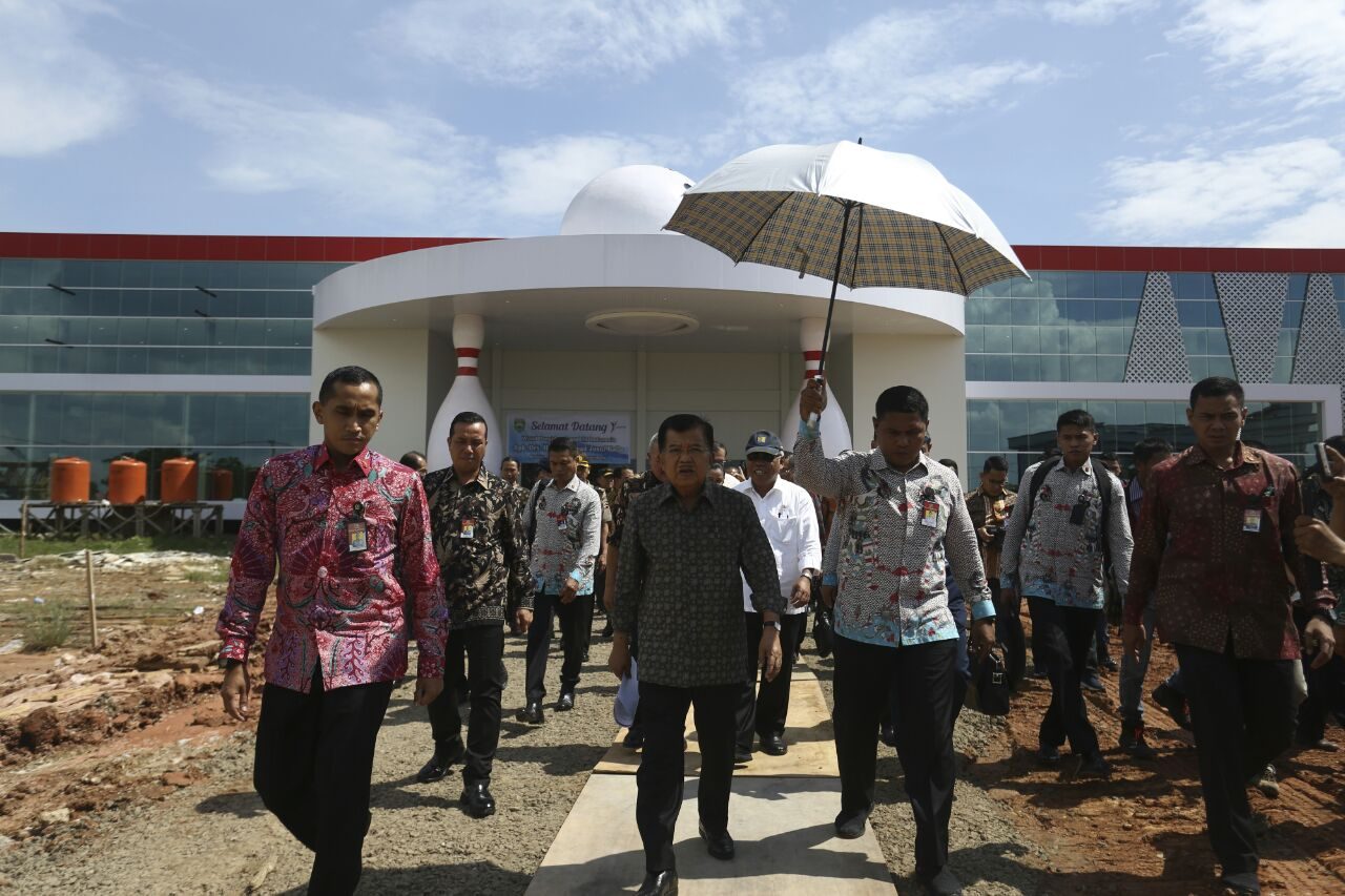 Menjelang Asian Games 2018, Jusuf Kalla tinjau sejumlah venue di Palembang