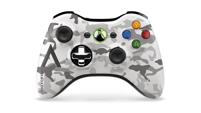 Microsoft unveils arctic camouflage controller for Xbox 360