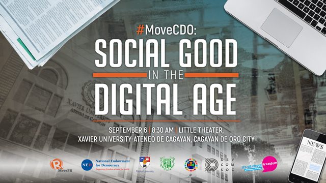 Take part in ‘#MoveCDO: Social good in the digital age’ forum