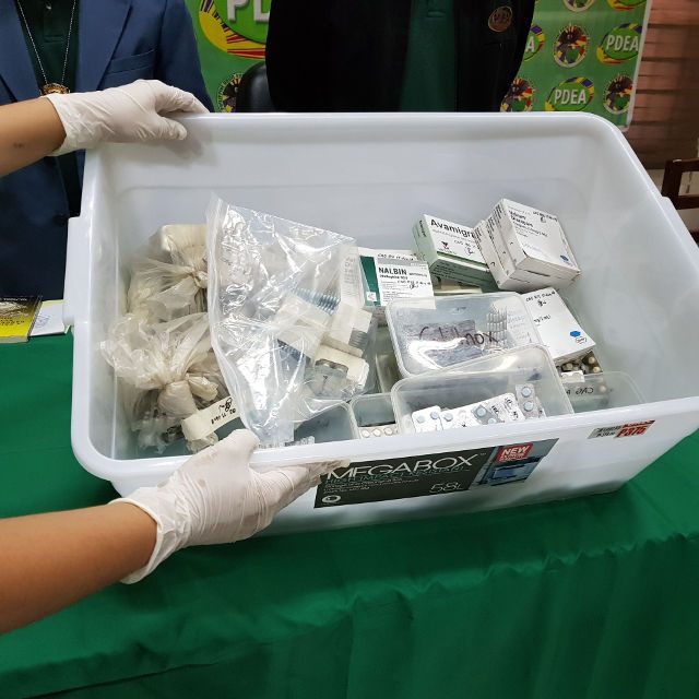 PDEA seizes P500,000 in psychotropic, narcotic drugs from Nueva Ecija pharmacies