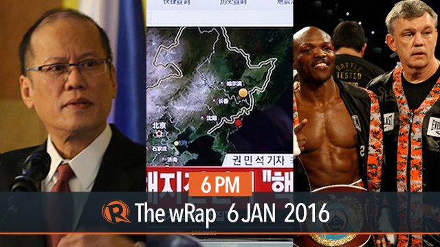 Pulse Asia poll, North Korea, Pacquiao vs Bradley | 6PM wRap﻿