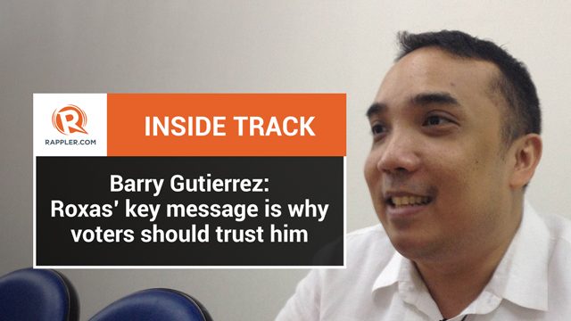 PODCAST: Roxas’ key message is why voters should trust him