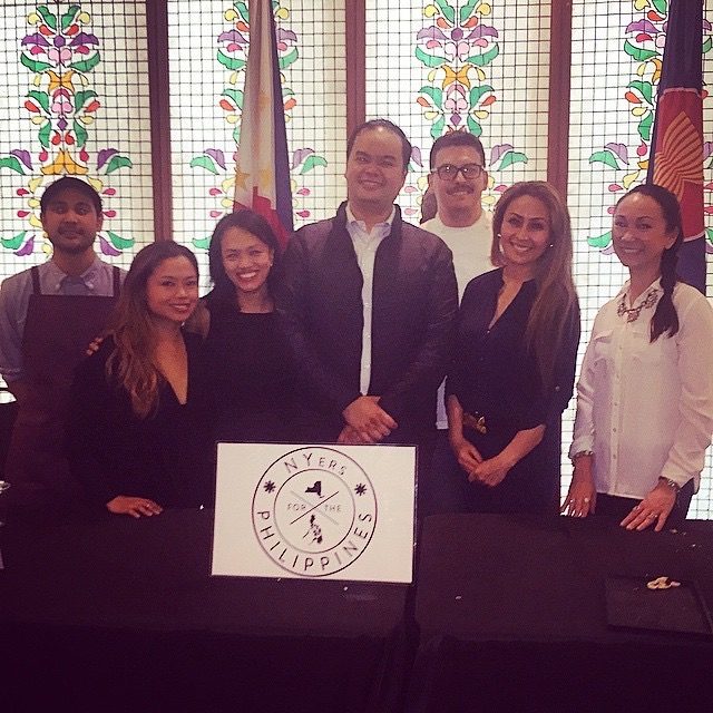 ADVOCATES. The core group of the non-profit organization NYers for the Philippines. Photo courtesy of Jay Poblador 