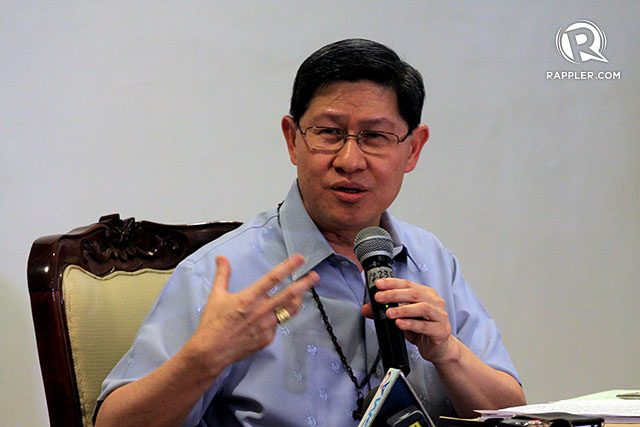 Cardinal Tagle to priests: Don’t say Mass in campaigns