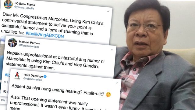 Netizens hit Marcoleta’s ‘distasteful’ use of Kim Chiu video at ABS-CBN hearing