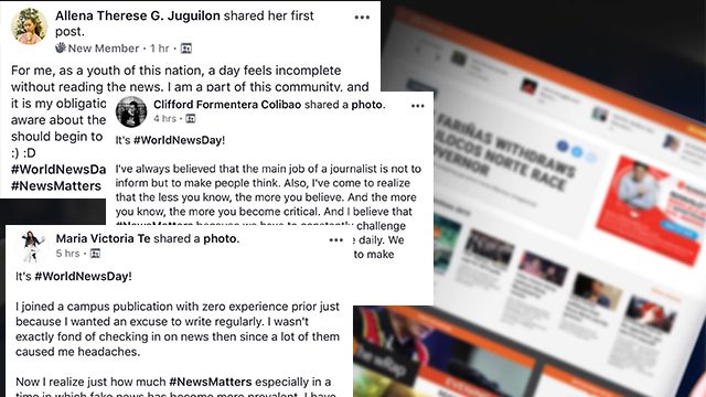 #NewsMatters: Netizens share why they read news