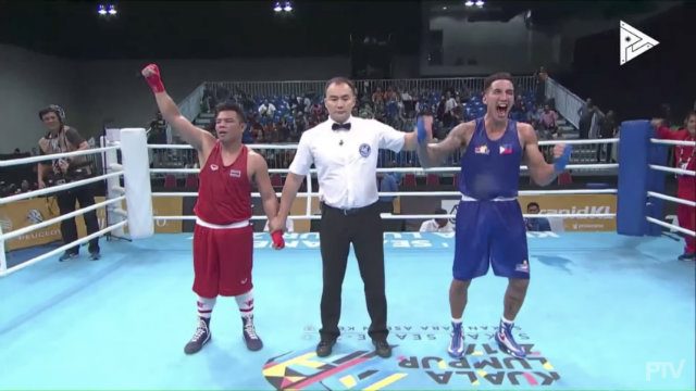PH boxers Marvin, Marcial, Fernandez advance to SEA Games finals