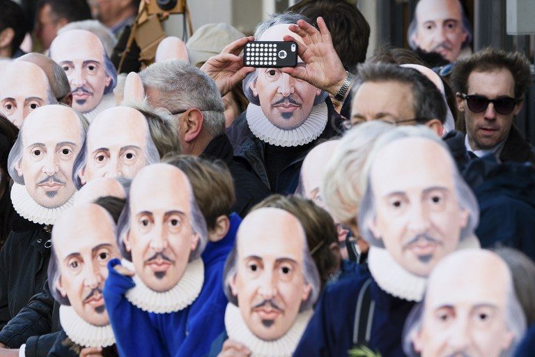 All the world’s a stage for Shakespeare’s 400th anniversary