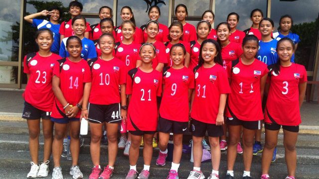 Philippine U14 Girls National Football Team ready for action in Vietnam