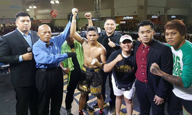 Eden Sonsona eeked out a majority decision in his first fight since May of 2015. Contributed photo 