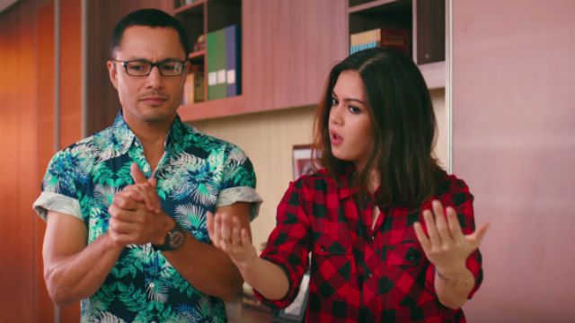 Shaina with Derek Ramsay in 'My Candidate.' Screengrab from YouTube/Quantum Films  