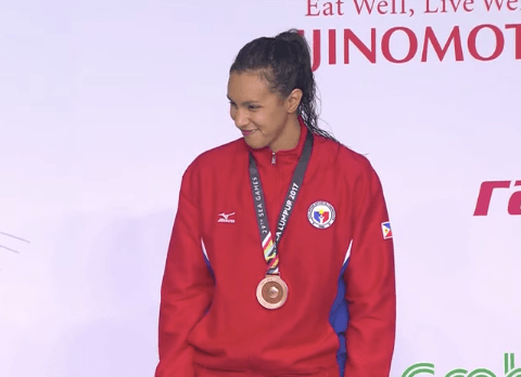 Jasmine Alkhaldi splashes with 3 bronze medals in SEAG swimming
