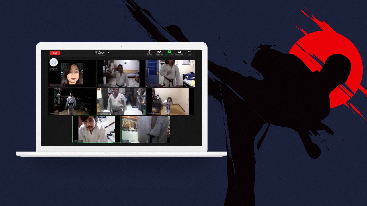 Keep fit in quarantine with online karate classes
