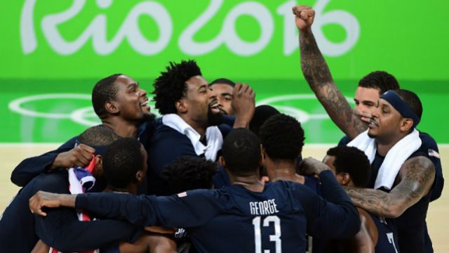 USA beats Serbia to win third straight gold in Olympic basketball