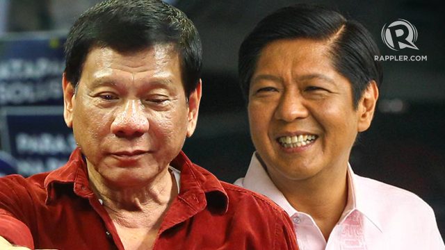 Duterte prefers ‘the likes of Escudero, Marcos’ as successor